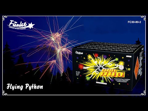 &quot;Flying Python&quot; - 80Sh 30mm Compound fireworks [Batch 2024]