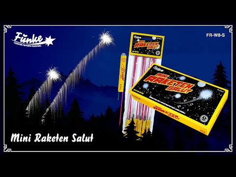 &quot;Mini-Raketen Salut&quot; - small whistling rockets with salute [Batch 2024]