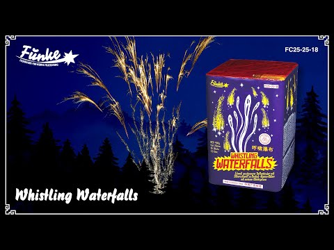 &quot;Whistling Waterfalls&quot; - Rapid Ghost Whistles to brocade + strobe horsetails [Batch 2024]