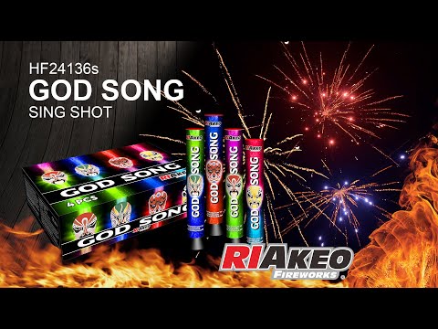 GOD SONG HF24136s 30mm | RIAKEO FIREWORKS