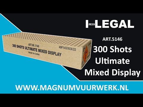 Art. 5146 Ultimate Mixed Display I like LEGAL Magnum Vuurwerk