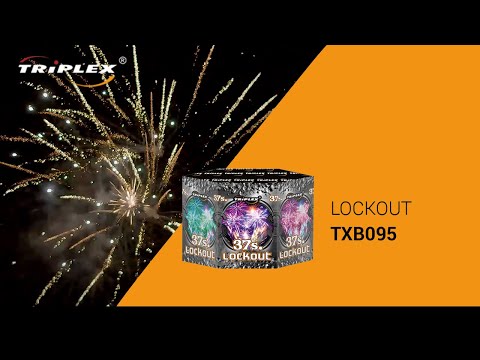 FAJERWERKI TXB095 LOCKOUT TRIPLEX FIREWORKS