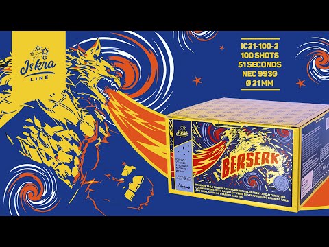 Berserk - IC21-100-2 - Compound Fireworks Batch 2023 (4k)