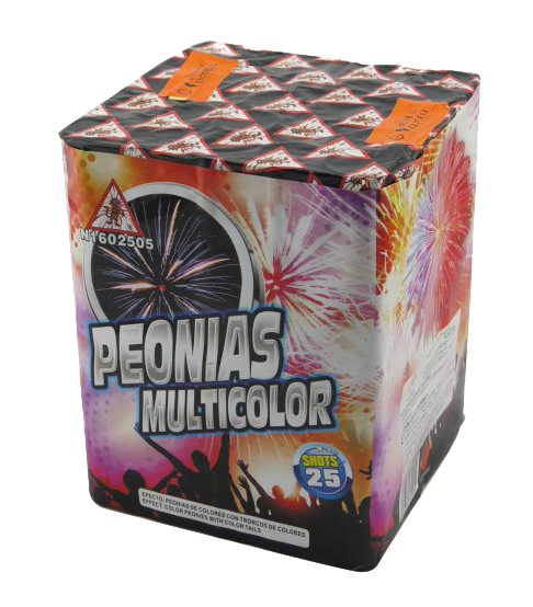Peonias Multi colors