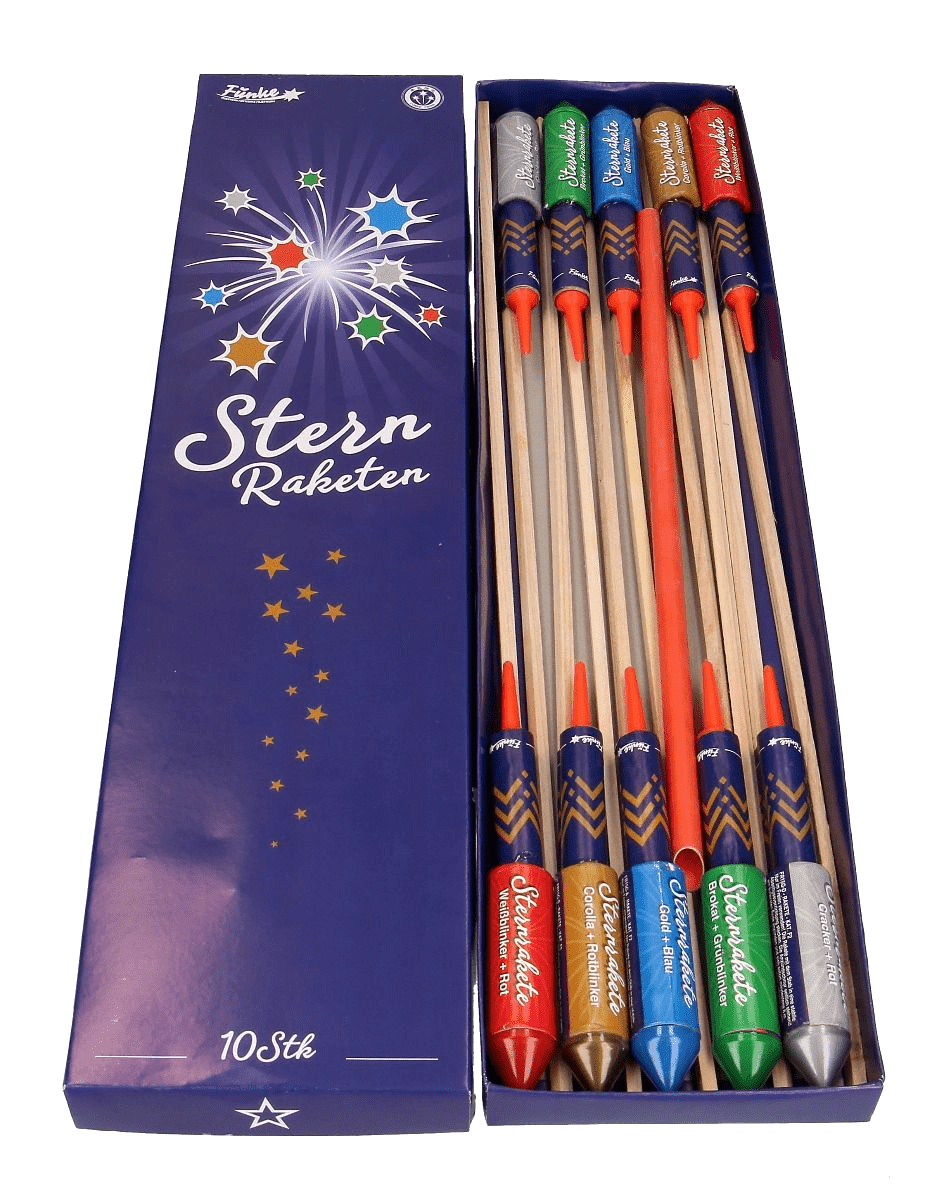 stern raketen funke