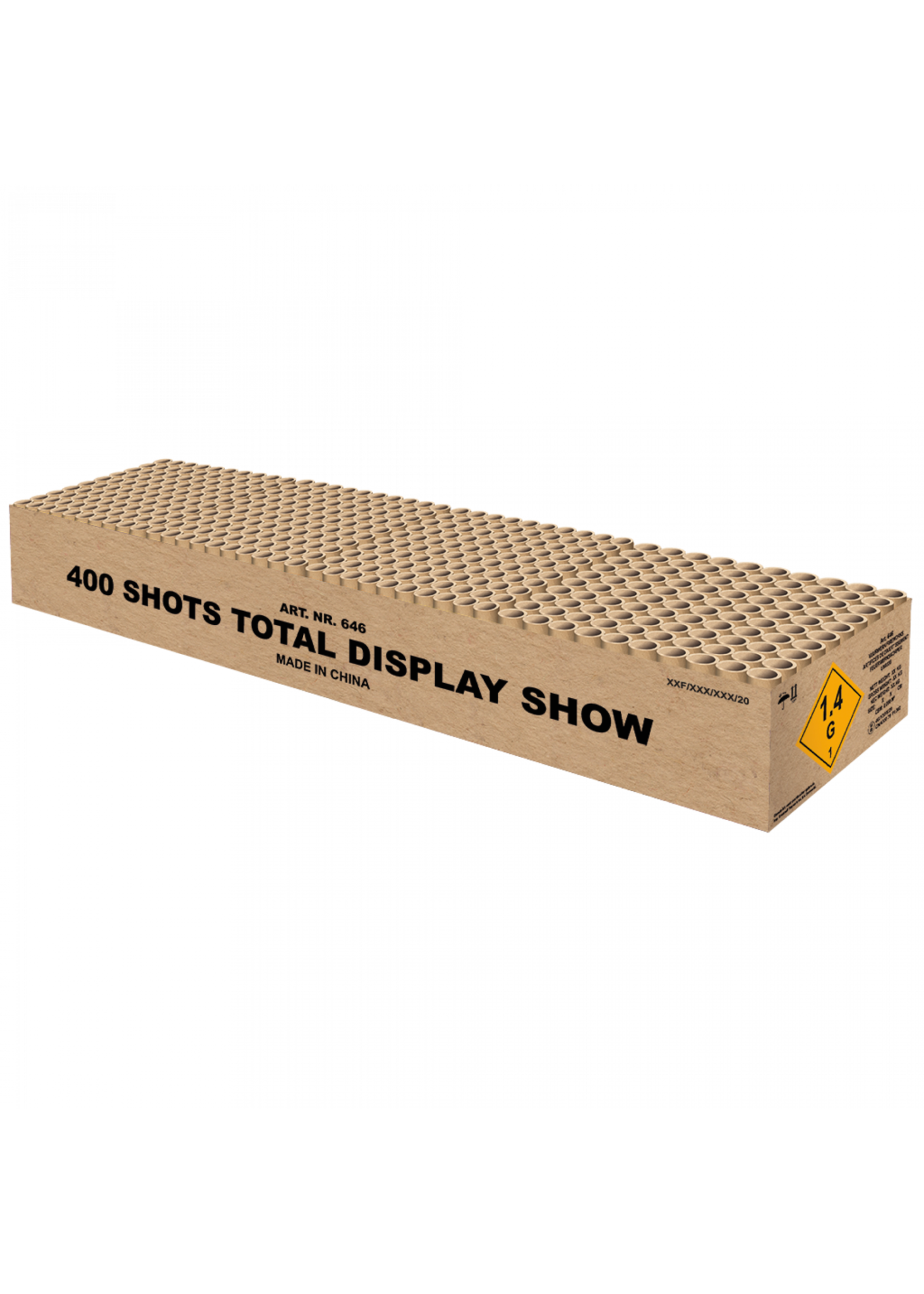 400 Shots Total Display Show