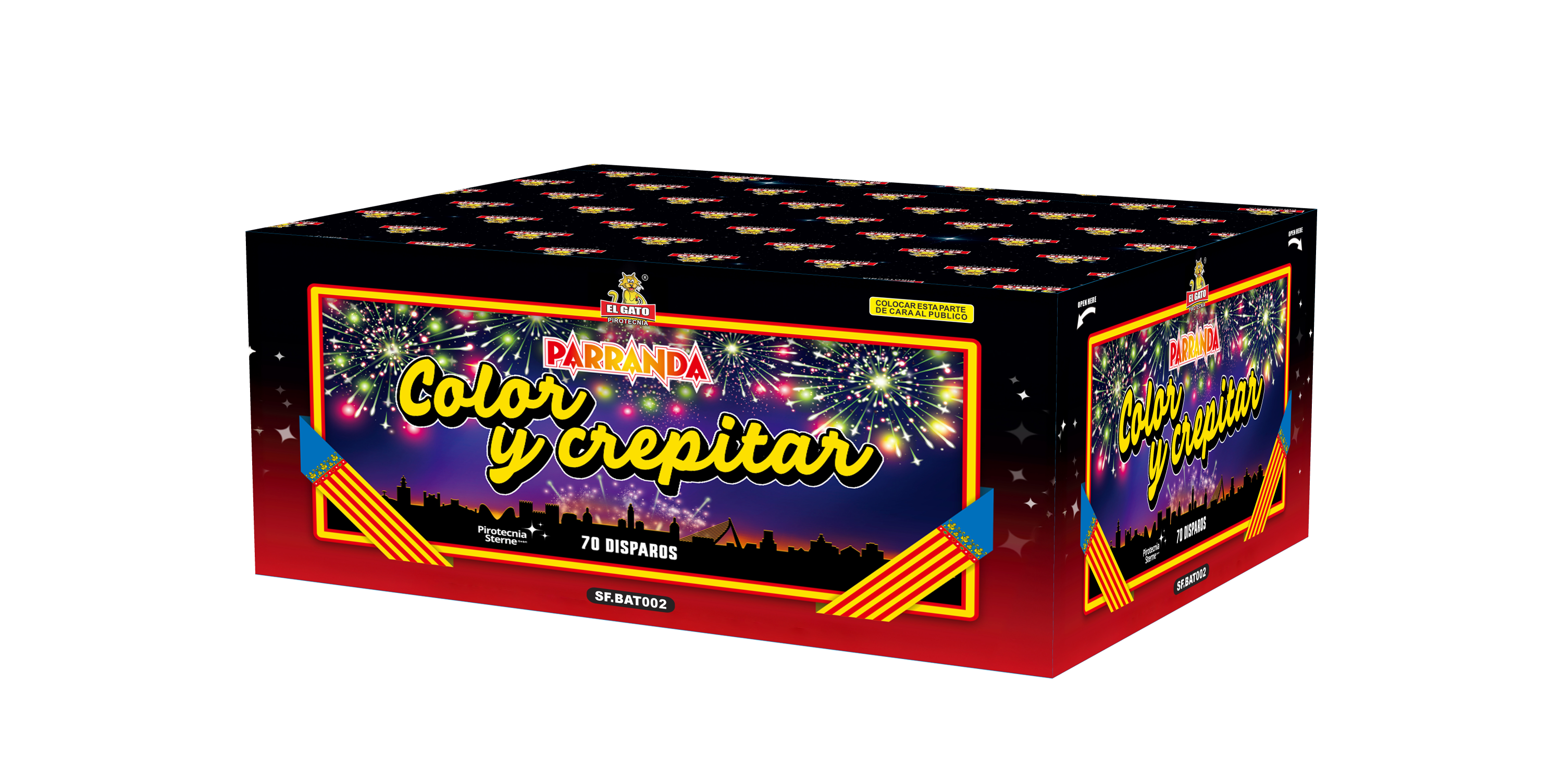 El GatoParranda Color y crepitar