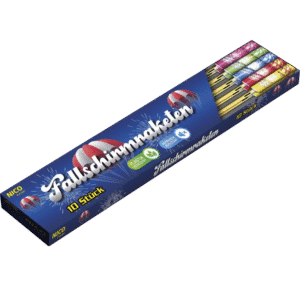 NICO Fallschirm-Rakete, 10er-Schtl.