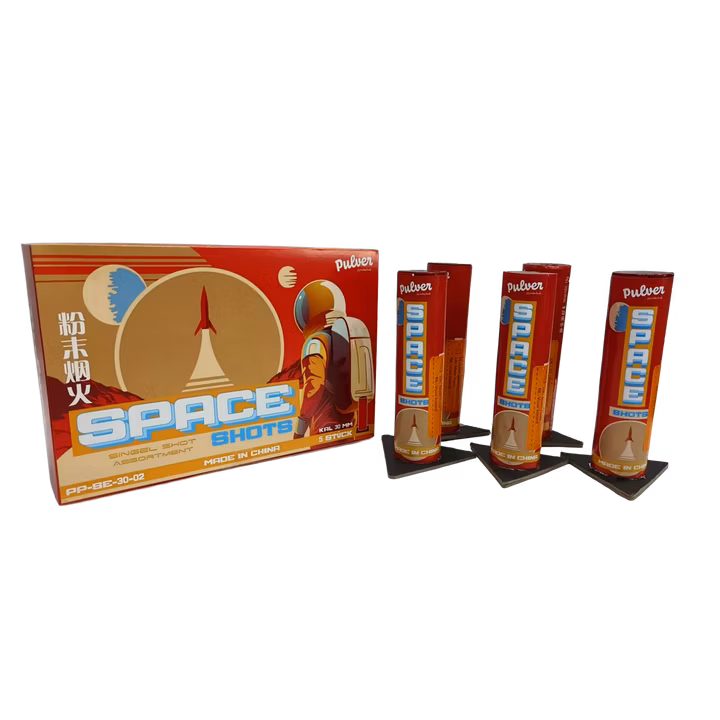 Pulver Pyrotechnik Space Shots