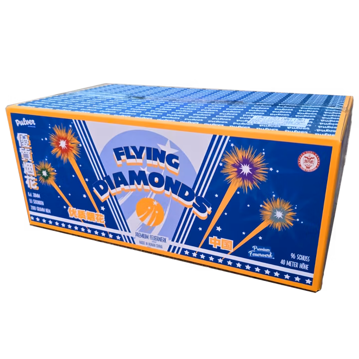 Pulver Pyrotechnik Flying Diamond