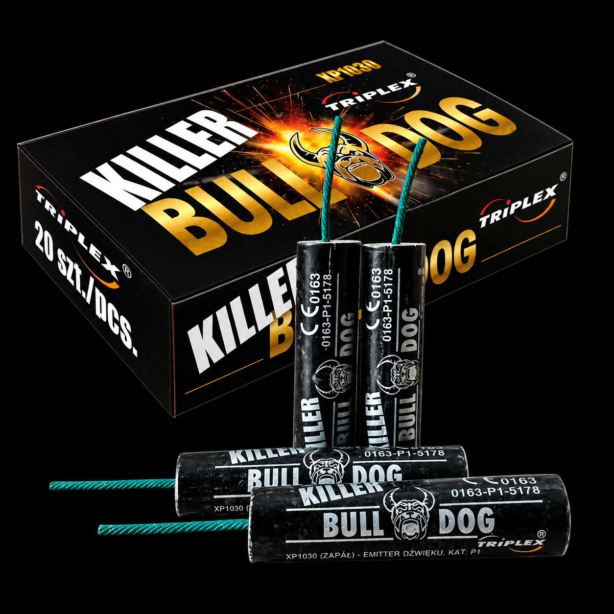 Triplex Schallerzeuger Killer bulldog P1